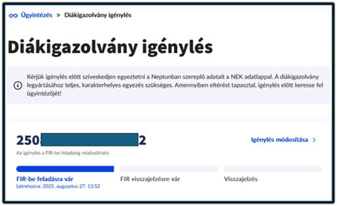 Diákigazolvány ellenőrzése