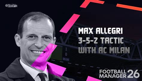 Max Allegri tactical board