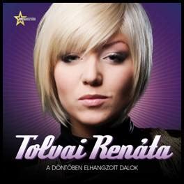 Zenei album borítója Tolvai Renáta képpel