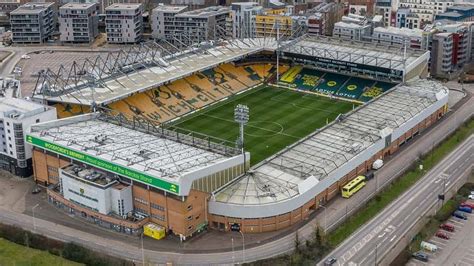 Norwich City stadion edzés előtt