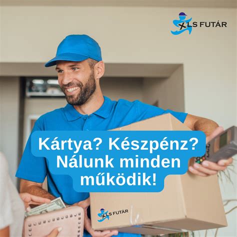 Futár kézbesíti a csomagot