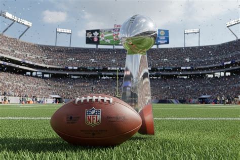 A Super Bowl trófea és a mérkőzés ikonikus hangulata