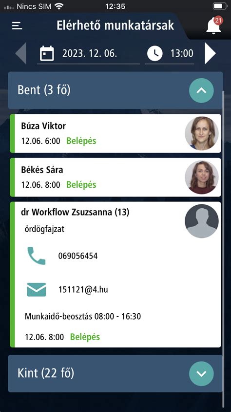 Mobilapplikáció használata a stadionba való belépéskor