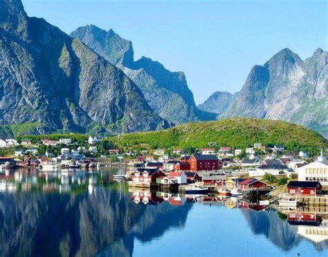 Henningsvær, Lofoten-szigetek, Norvégia